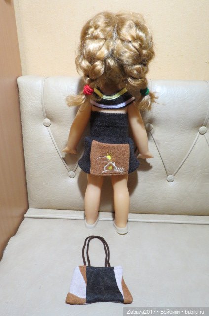 одежда, платье, советская кукла, шляпка, сумка