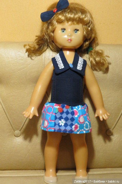 одежда, платье, советская кукла, шляпка, сумка