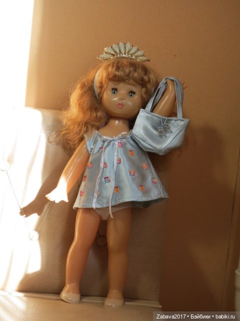 одежда, платье, советская кукла, сумка, косынка