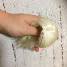 Продам парик из козы для Бжд 13-13,5 см обхват головы (Pukifee, lati yellow)