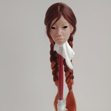 Парик на кукол Е. Ганчаровой