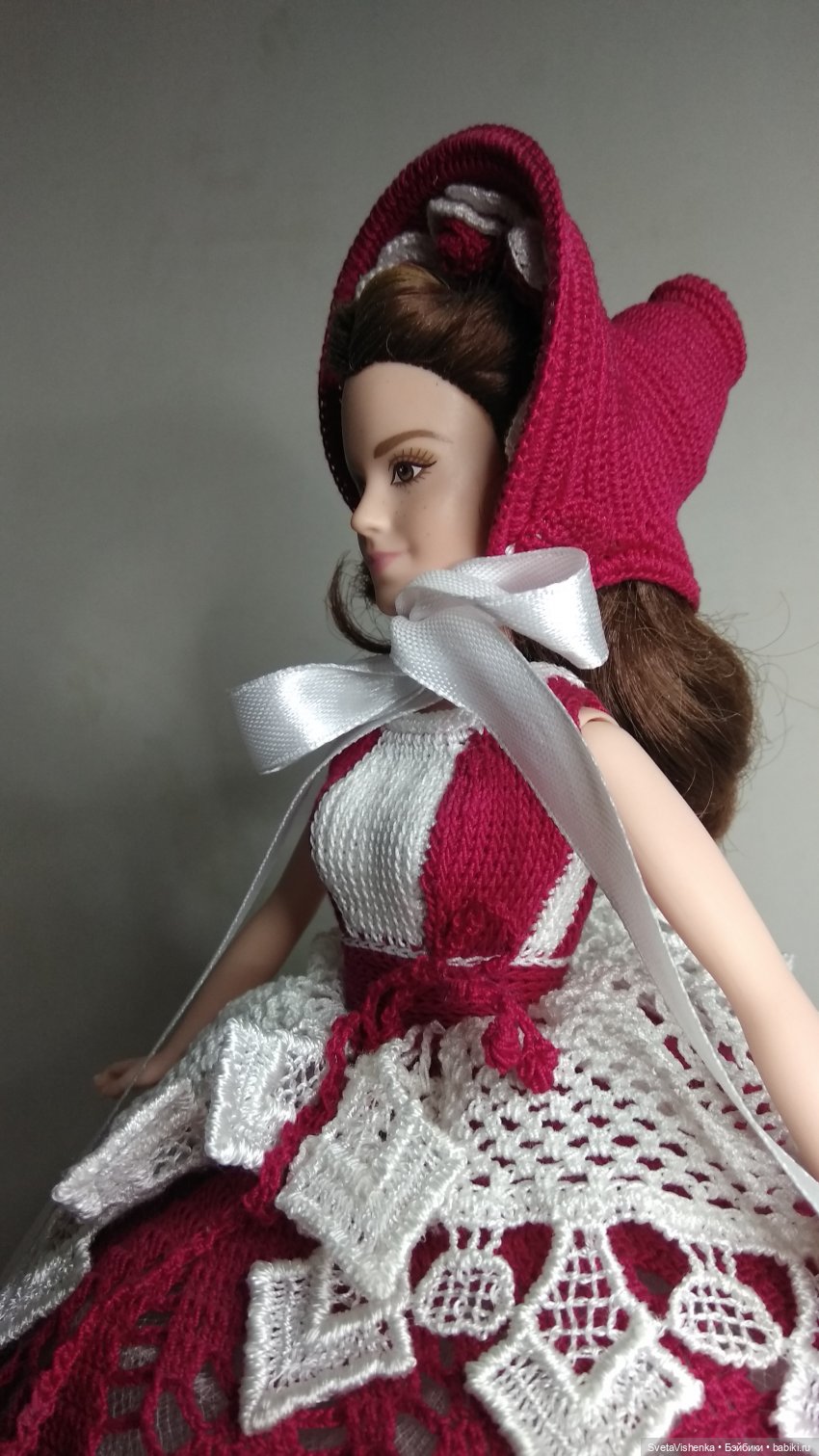 Бальное платье и две шляпки в викторианском стиле для Барби | Бэйбики Бальное платье и две шляпки в викторианском стиле для Барби (фото 5)