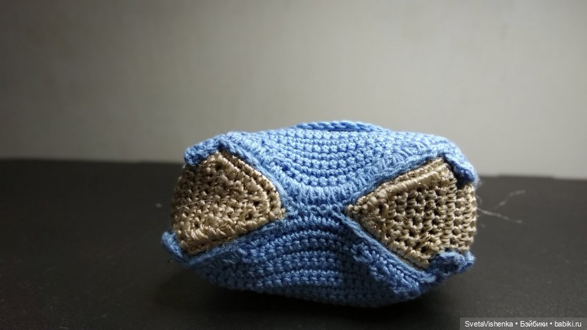 Подробный мастер-класс по вязанию сумочки «Морская» для Барби (фото 3)