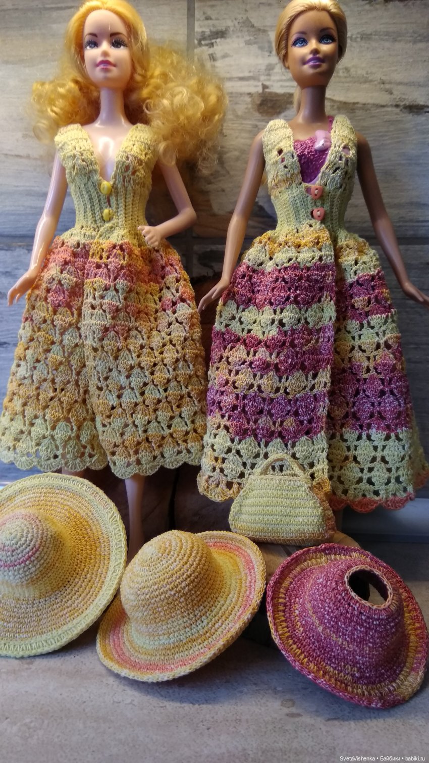 Эксперимент со сложной пряжей…Лучик