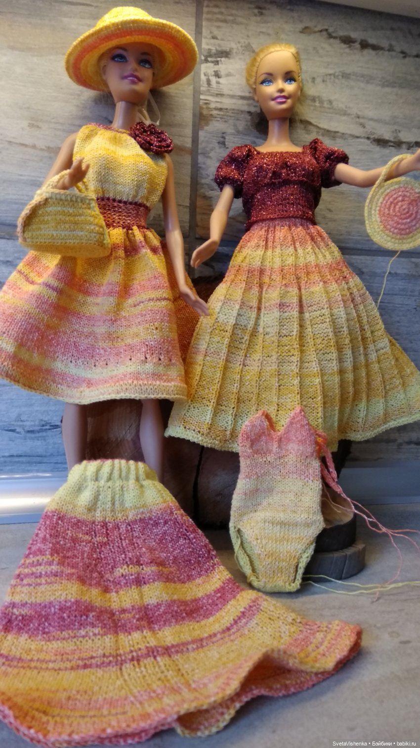 Эксперимент со сложной пряжей…Лучик (фото 2)