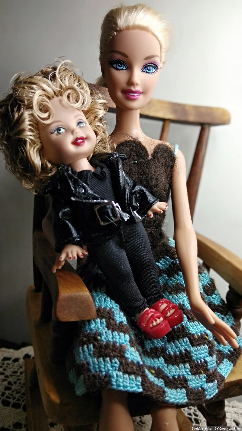 Платье на основе тесьмы — Одежда и обувь для кукол своими руками: фото (фото 3)