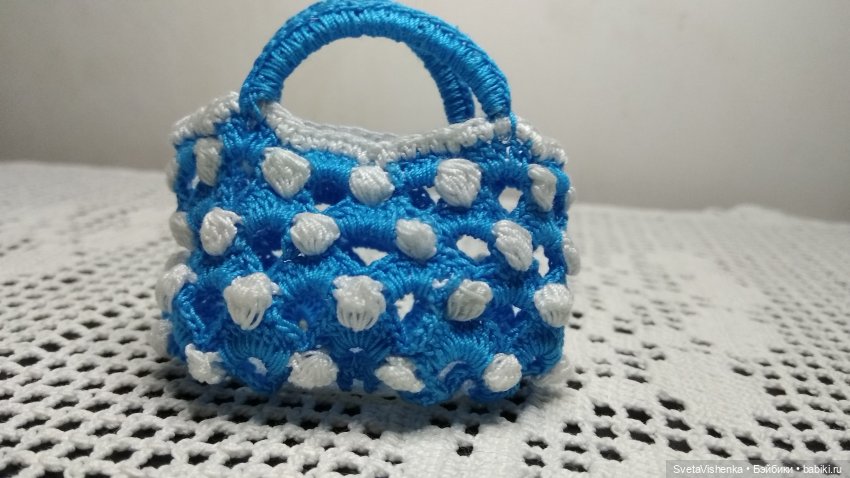 Пляжный костюм для Барби + сумочка. Рекомендации по формированию сумочки | Бэйбики Пляжный костюм для Барби + сумочка. Рекомендации по формированию сумочки (фото 4)