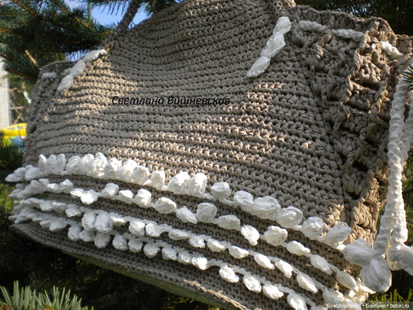 Подробный МК вязания сумки-трансформера для куклы типа Паолы Рейно (фото 6)