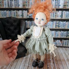 Малышка Амели. Авторская кукла Лианы Каримовой