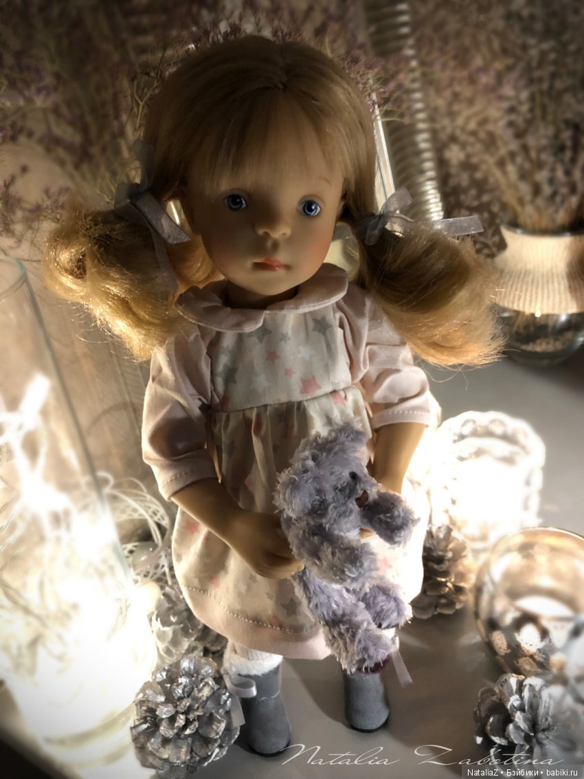 Василиска–Снеговичок — Куклы Sylvia Natterer (Сильвия Наттерер): Gotz