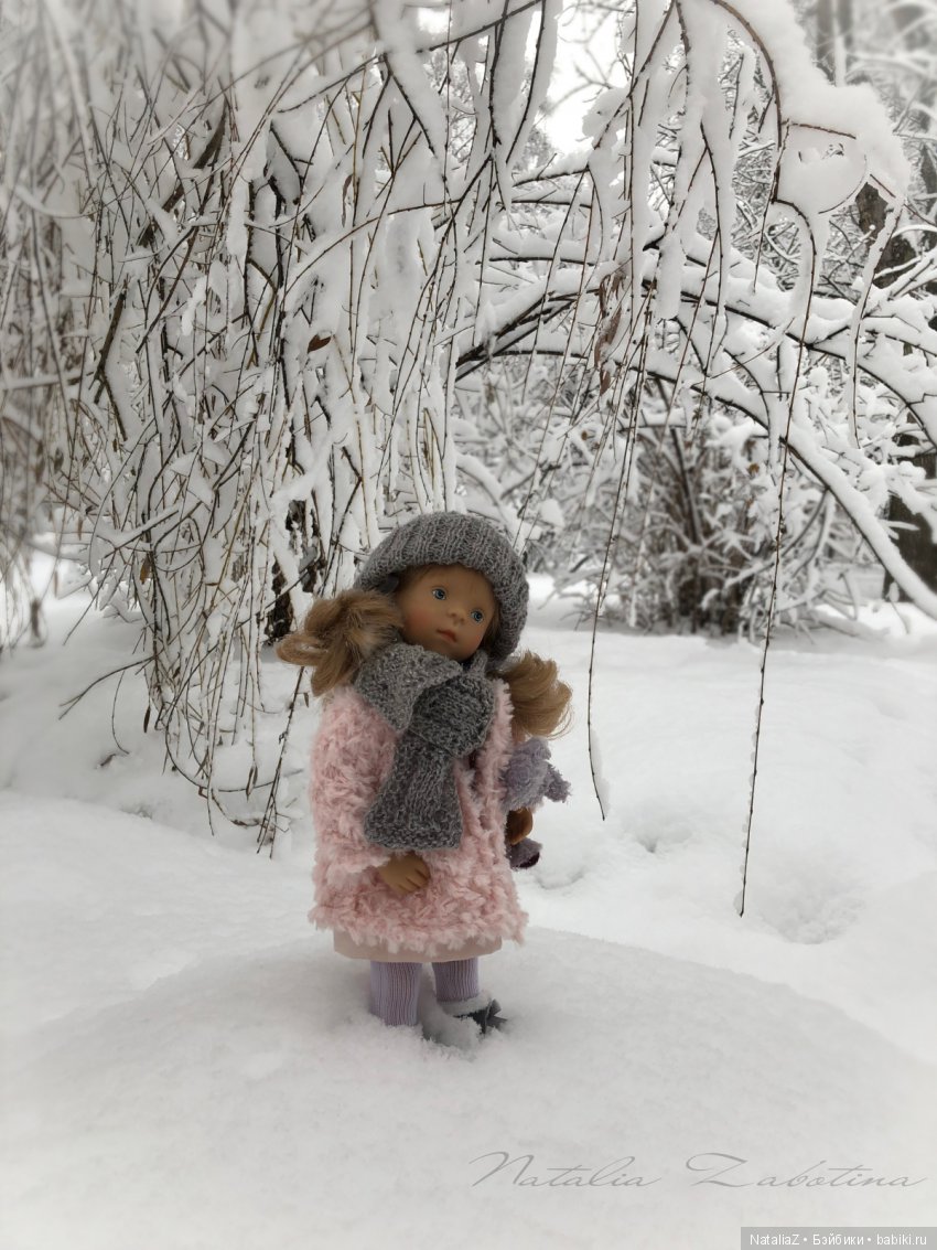 Василиска–Снеговичок — Куклы Sylvia Natterer (Сильвия Наттерер): Gotz (фото 6)