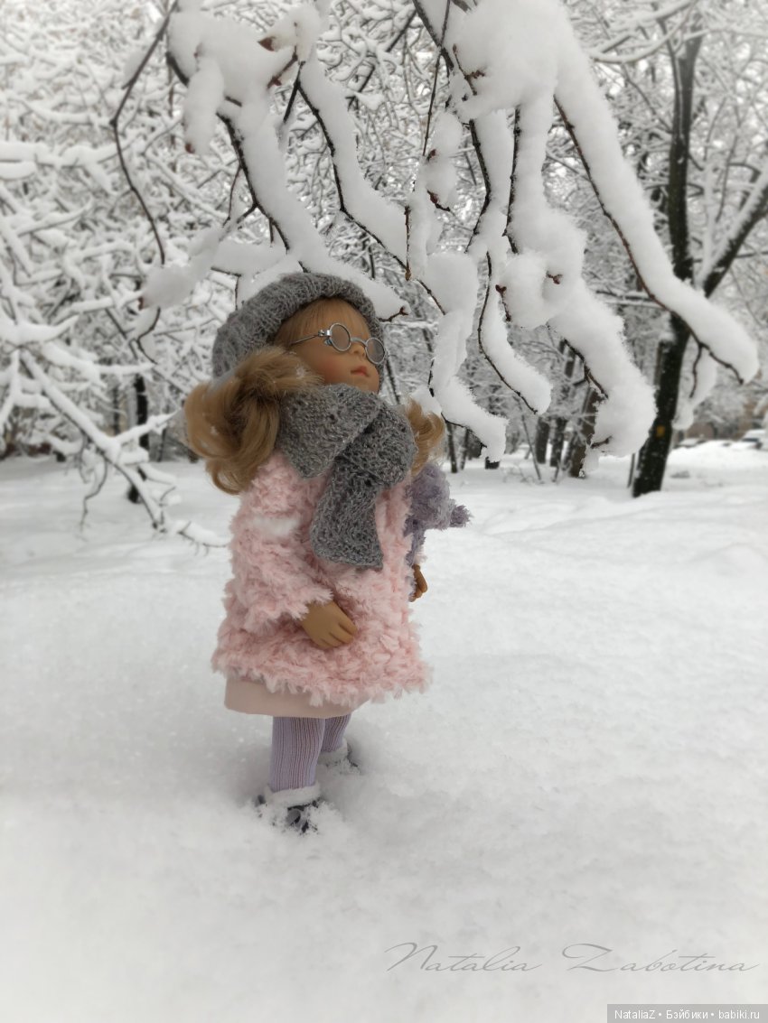 Василиска–Снеговичок — Куклы Sylvia Natterer (Сильвия Наттерер): Gotz (фото 3)