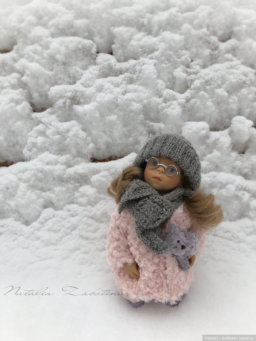Василиска–Снеговичок — Куклы Sylvia Natterer (Сильвия Наттерер): Gotz (фото 7)