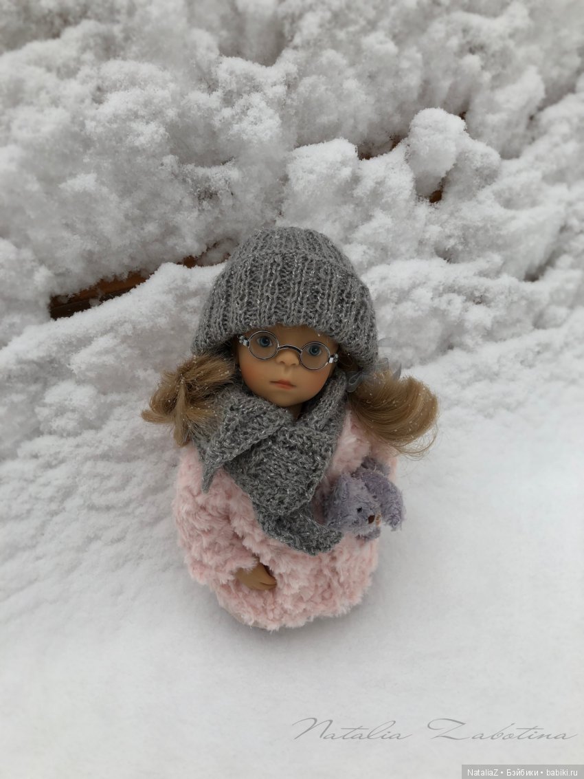 Василиска–Снеговичок — Куклы Sylvia Natterer (Сильвия Наттерер): Gotz (фото 9)