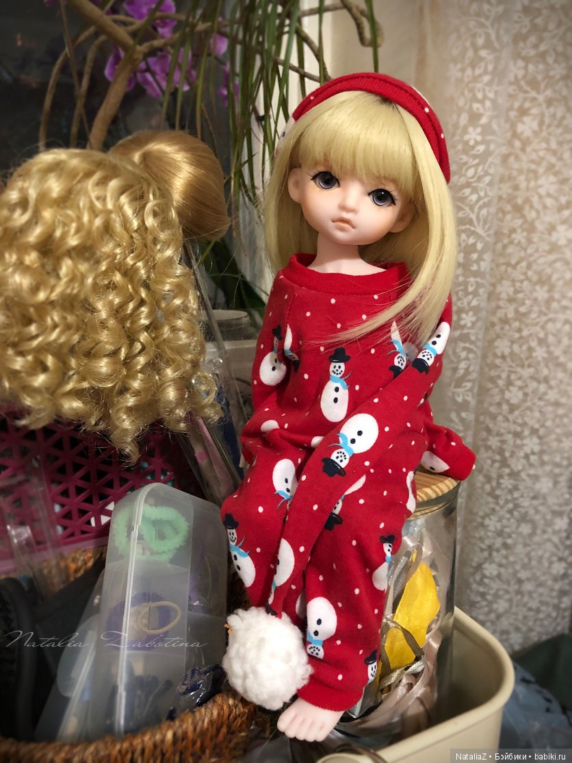 Китайские шарнирные куколки "Baboliy" (16 см) и "Xiaomi Monst" (30 см)