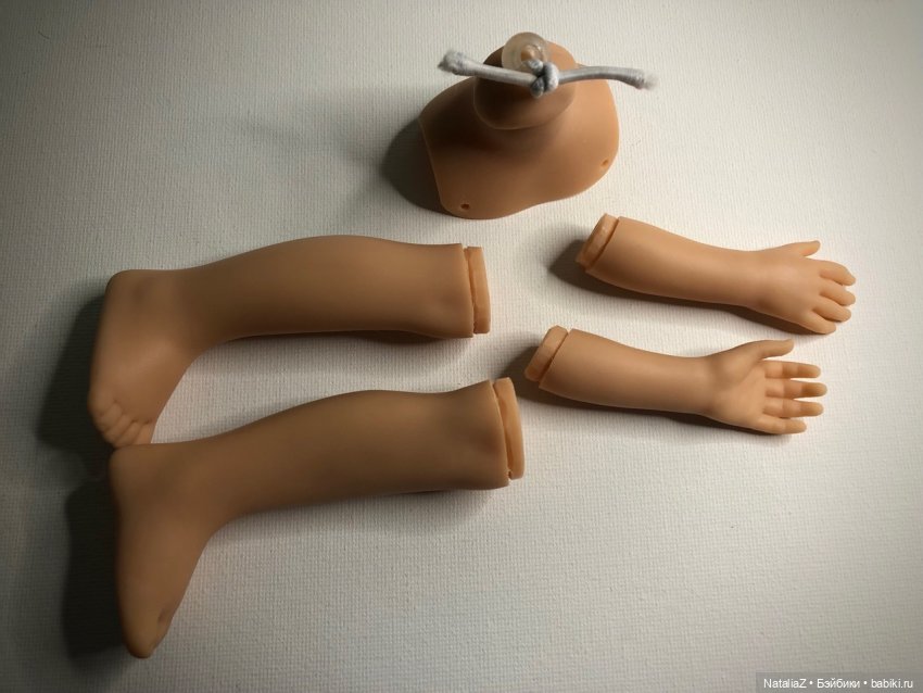 Моя идеальная "болтушка" — мягкое тело для виниловой куклы (фото 4)