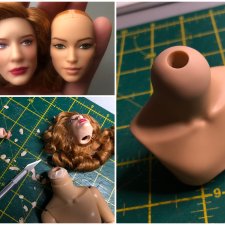 Наклонная шея на теле #1 от Darakdoll для Paola Reina