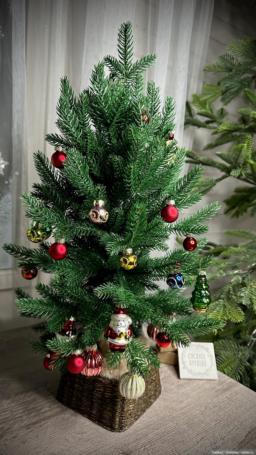 Плетем корзину для кукол 1/6: миниатюрный декор своими руками 🎄🎄🎄 (фото 10)