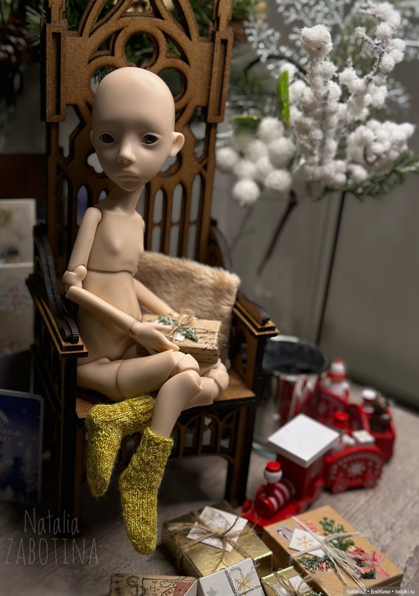 Плетем корзину для кукол 1/6: миниатюрный декор своими руками 🎄🎄🎄