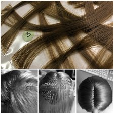 Родные волосы Готц Gotz #3 (от новой куклы, шатен)