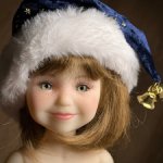 "Яркий лучик" Энджел Рождество от Руби Ред (зеленые глаза) / Angel Ruby Red