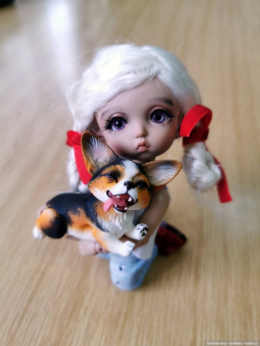 Элли и щенок — Куклы Fairyland (ФэйриЛэнд): BJD (БЖД)
