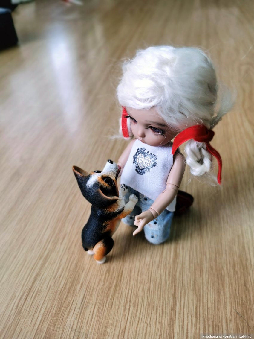 Элли и щенок — Куклы Fairyland (ФэйриЛэнд): BJD (БЖД) (фото 9)