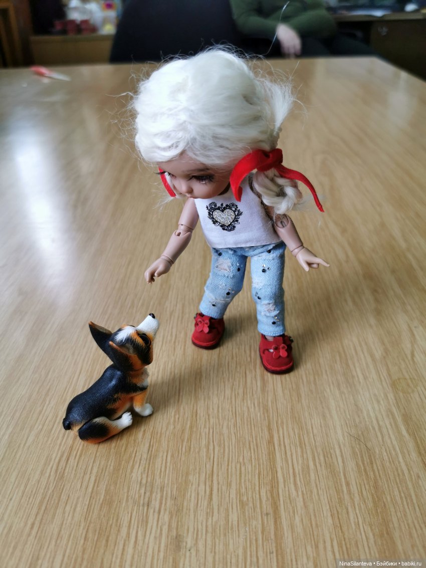 Элли и щенок — Куклы Fairyland (ФэйриЛэнд): BJD (БЖД) (фото 5)