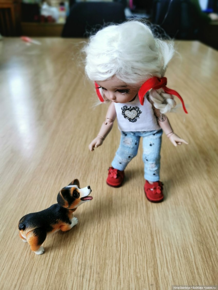 Элли и щенок — Куклы Fairyland (ФэйриЛэнд): BJD (БЖД) (фото 7)