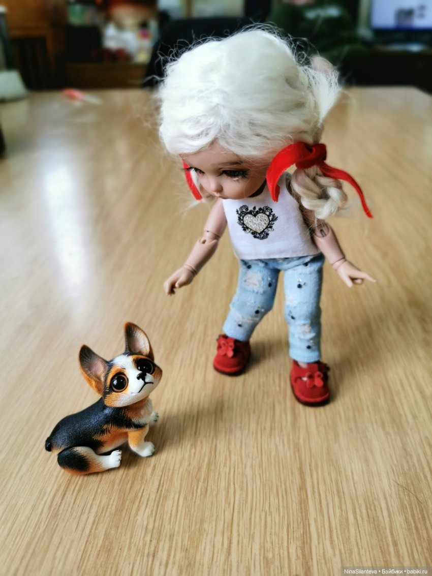 Элли и щенок — Куклы Fairyland (ФэйриЛэнд): BJD (БЖД) (фото 6)