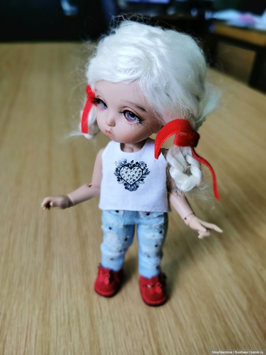 Элли и щенок — Куклы Fairyland (ФэйриЛэнд): BJD (БЖД) (фото 3)