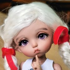 Элли и щенок