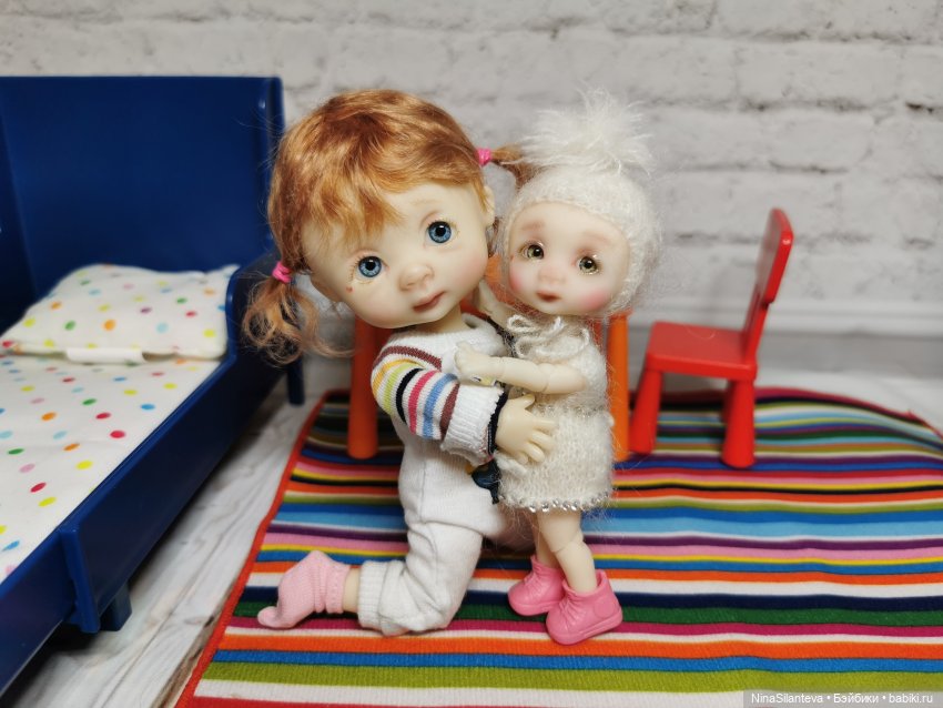 Юляшка и сюрприз — Куклы Nikki Britt (Никки Бритт): авторские BJD (БЖД)