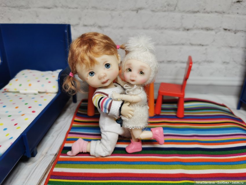 Юляшка и сюрприз — Куклы Nikki Britt (Никки Бритт): авторские BJD (БЖД)