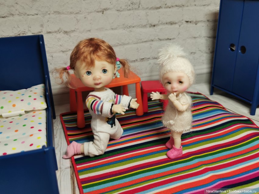 Юляшка и сюрприз — Куклы Nikki Britt (Никки Бритт): авторские BJD (БЖД)