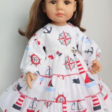 Платьице для Ruby Red или Gotz Little Kidz