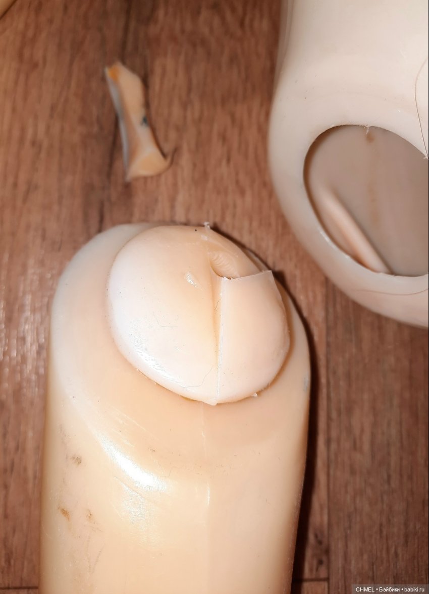 Шагающая Зоя — Ремонт кукол СССР и ГДР (немок): чернота (фото 9)