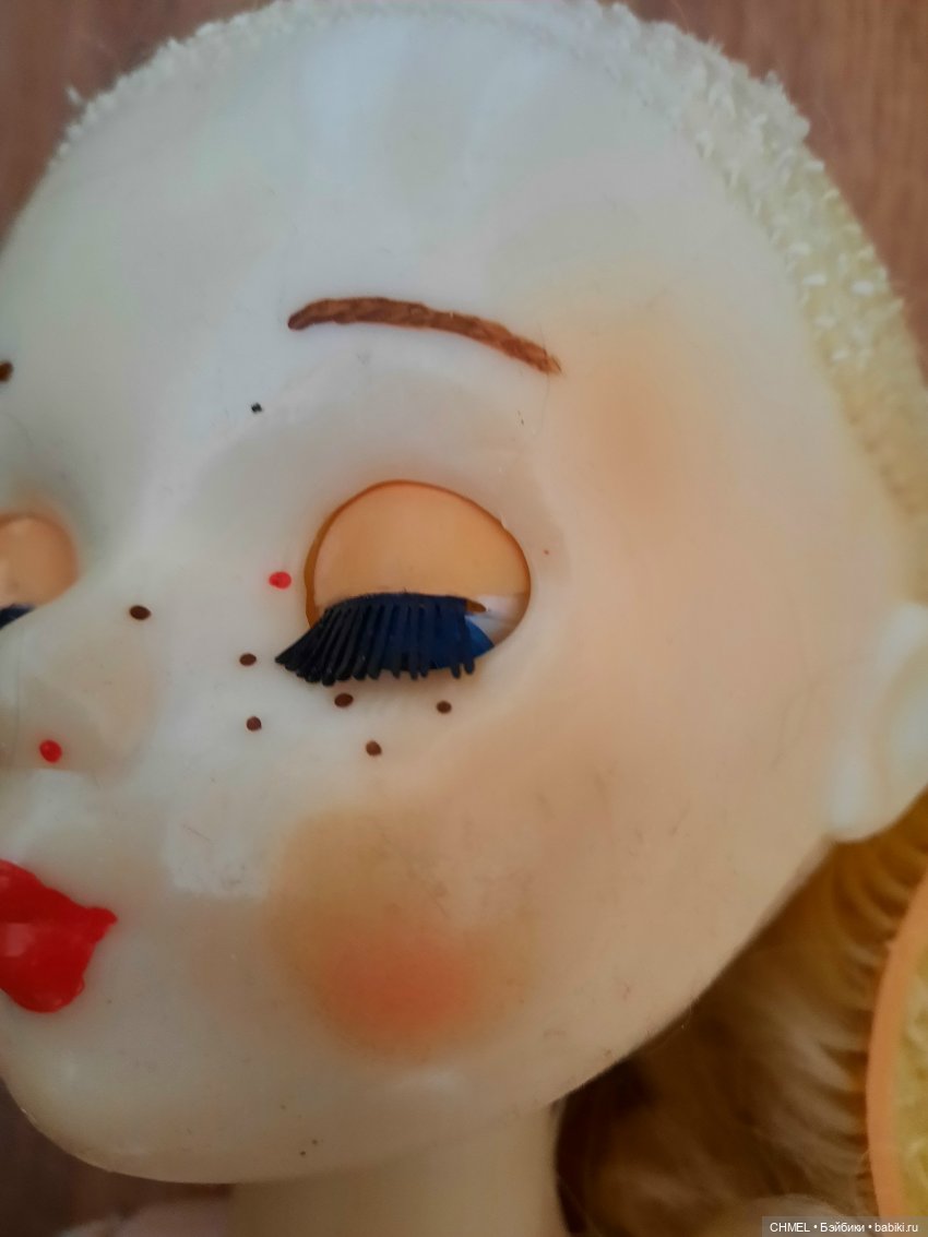 Шагающая Зоя — Ремонт кукол СССР и ГДР (немок): чернота (фото 8)