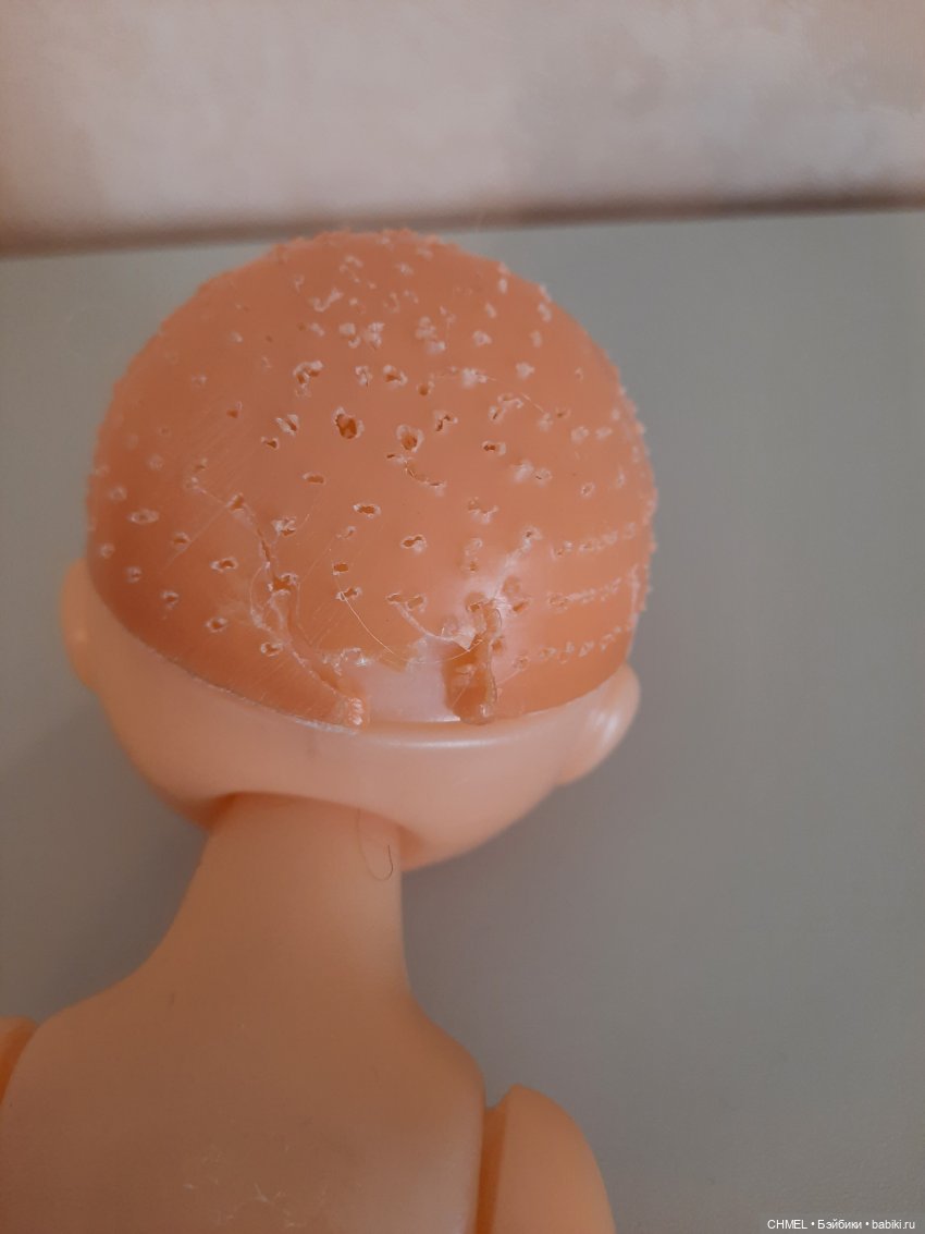 Мальвина. Переделка кирово-чепецкой куколки (фото 5)