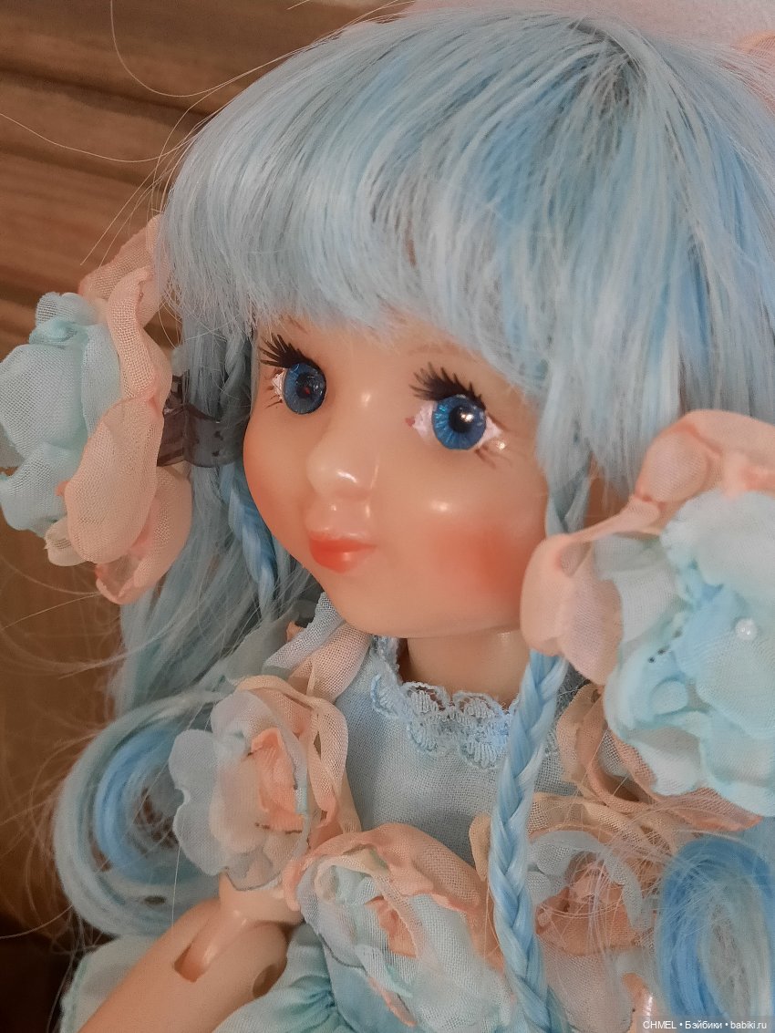 Мальвина. Переделка кирово-чепецкой куколки