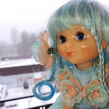 Мальвина. Переделка кирово-чепецкой куколки