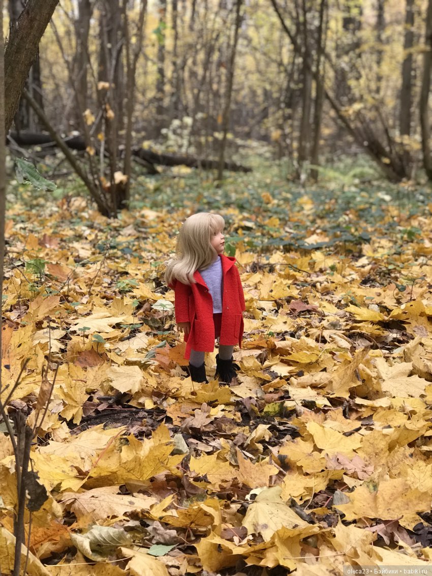 Настроение осень — Куклы Gotz (Готц): Ханна