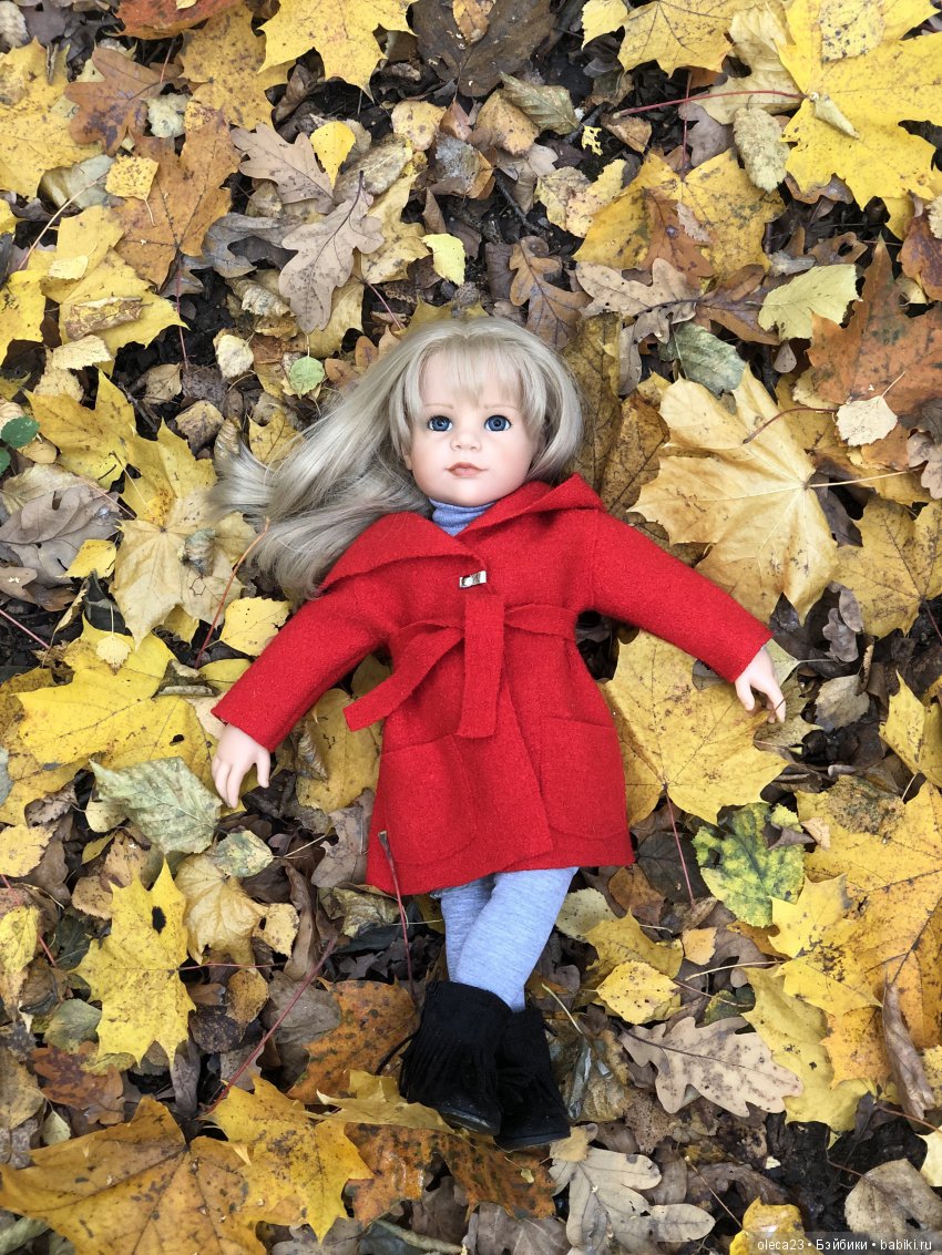 Настроение осень — Куклы Gotz (Готц): Ханна