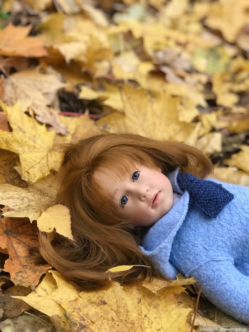 Настроение осень — Куклы Gotz (Готц): Ханна