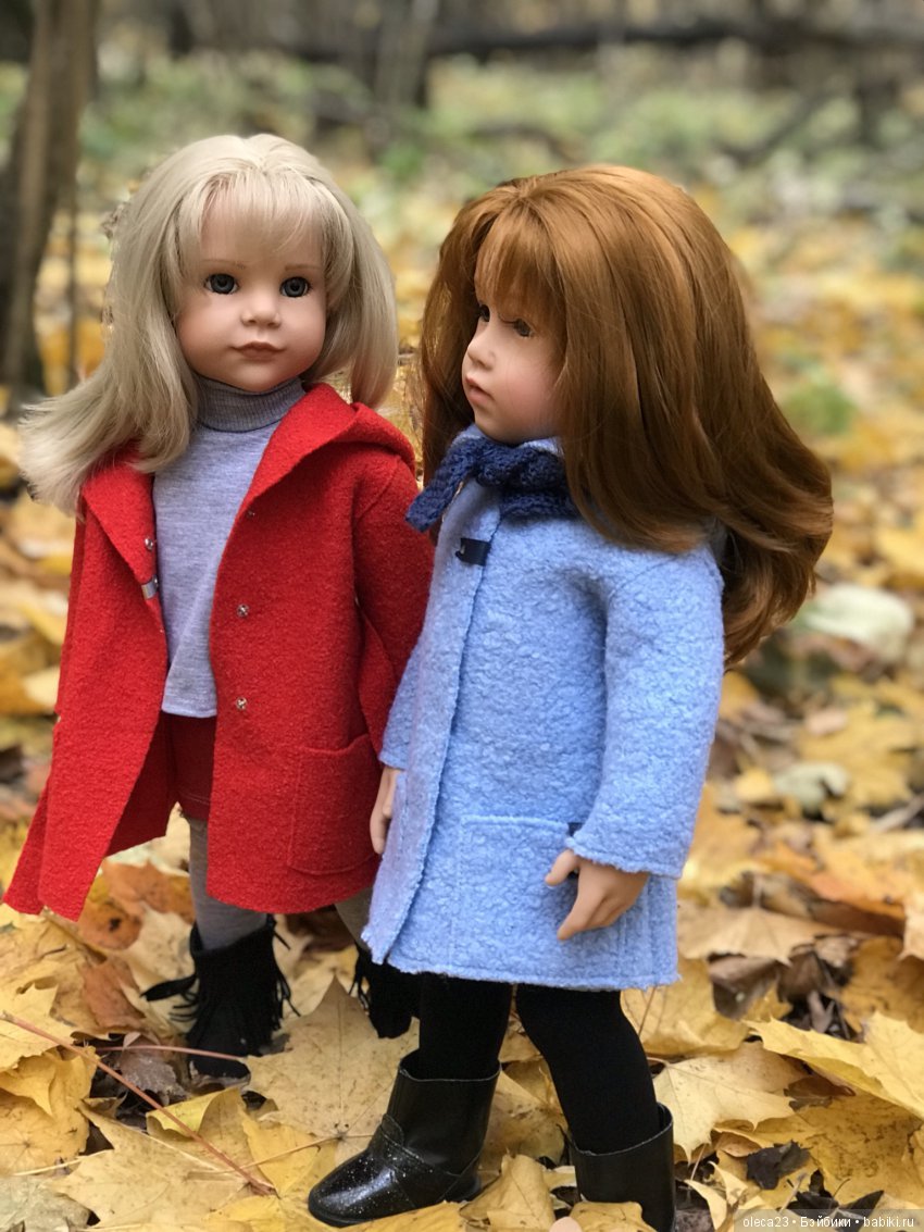 Настроение осень — Куклы Gotz (Готц): Ханна