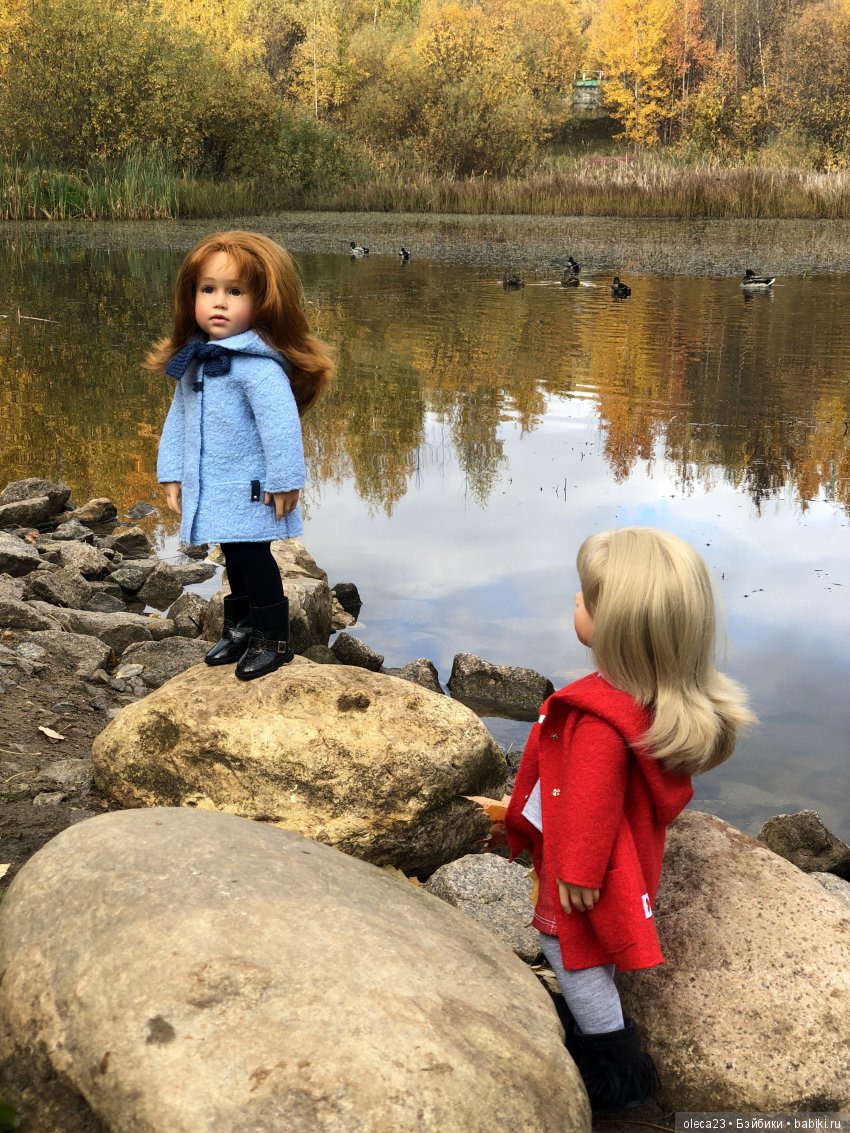 Настроение осень — Куклы Gotz (Готц): Ханна