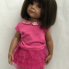 Футболка для кукол ростом 45-50см