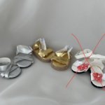 Босоножки для кукол, ростом 42-50 см.