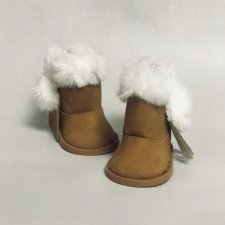 Тёплые сапожки для кукол ростом 42-50 см.