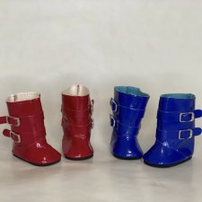 Сапожки для кукол, с ножкой до 7 см.